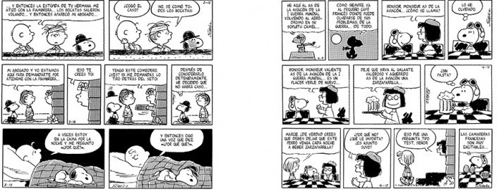 Carlitos y Snoopy