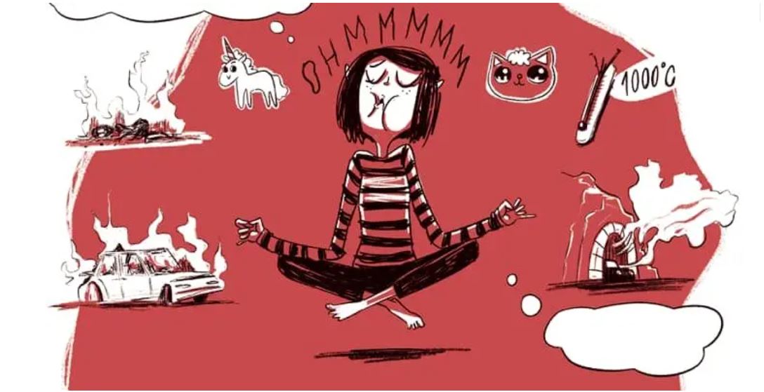 Pura locura novela gráfica sobre ansiedad